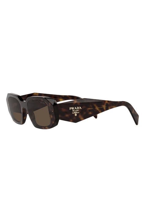 prada conceptual 59mm rectangle sunglasses|runway 49mm rectangle sunglasses prada.